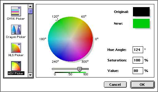 HSV color picker, second example — original file: hsv2.jpg